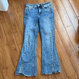 Flying Monkey Blue Women's Flared Jeans